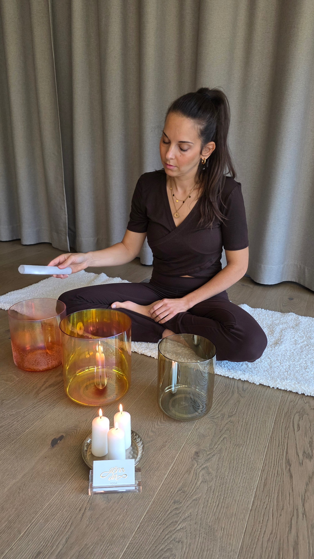 Klangmeditation mit Kristallklangschalen